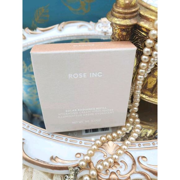 Rose Inc Solar Radiance Hydrating Cream Highlighter Refill - Glancing NEW - Picture 1 of 8